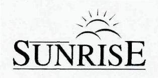 SUNRISE logo