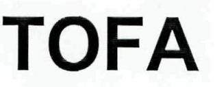 TOFA logo