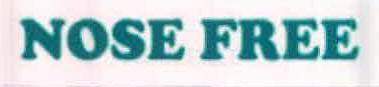 NOSE FREE logo