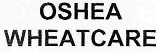 OSHEA WHEATCARE logo