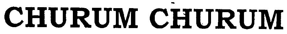 CHURUM CHURUM logo