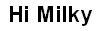 Hi Milky logo