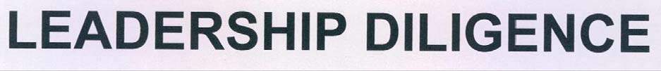 LEADERSHIP DILIGENCE logo