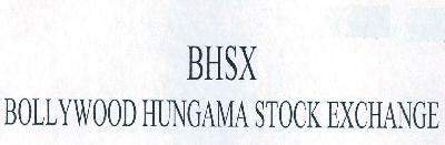 BHSX BOLLYWOOD HUNGAMA STOCK EXCHANGE logo