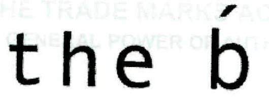 the b logo