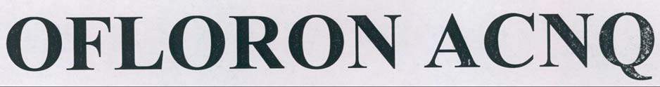OFLORON ACNQ logo