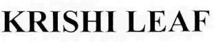 KRISHI LEAF logo
