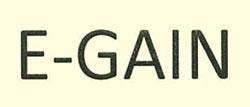E-GAIN logo