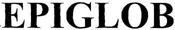 EPIGLOB logo