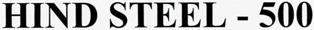 HIND STEEL - 500 logo