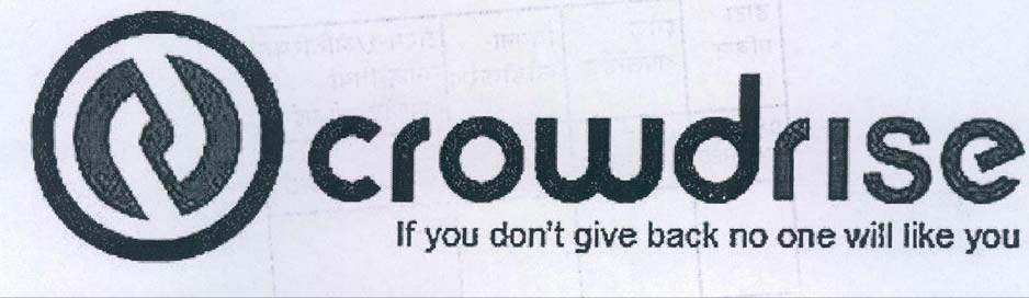 © If you don't give back no one will like you logo