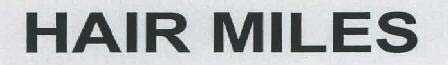 HAIR MILES logo