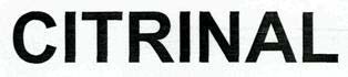 CITRINAL logo