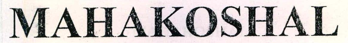MAHAKOSHAL logo