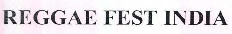 REGGAE FEST INDIA logo