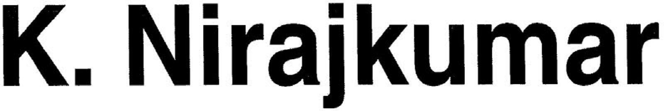 K. Nirajkumar logo