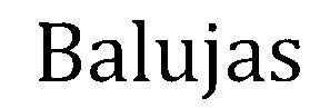 Balujas logo