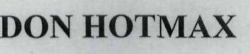 DON HOTMAX logo