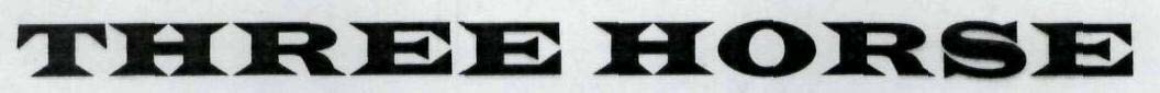 THREE HORSE logo
