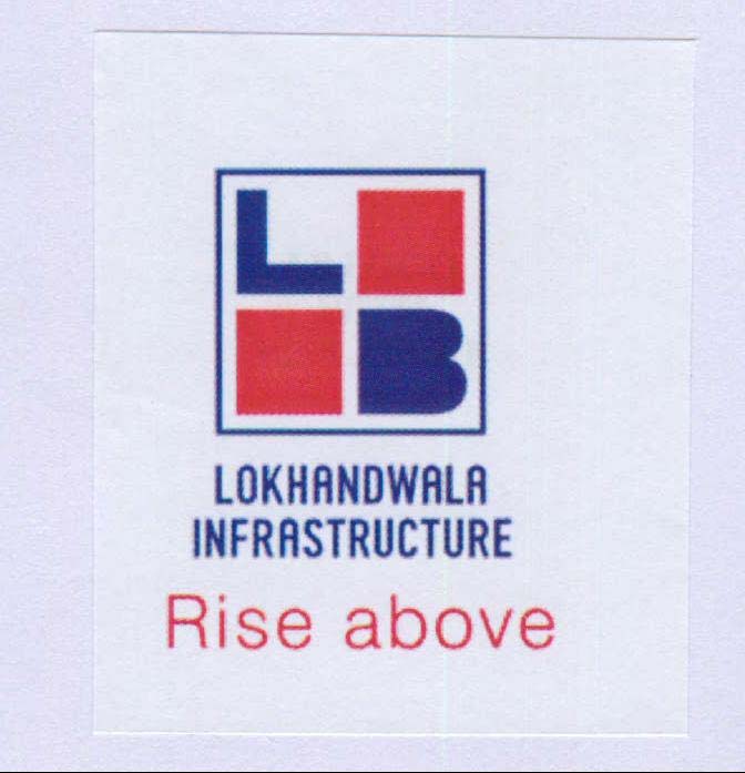 LOKHANDWALA INFRASTRUCTURE Rise above logo