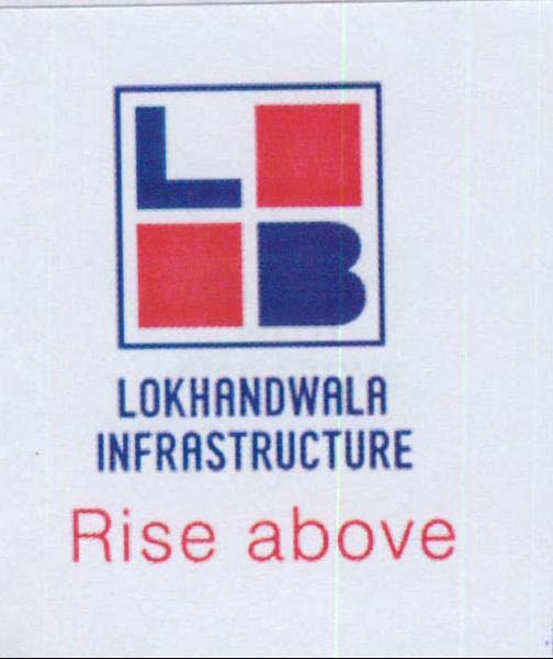 LOKHANDWALA INFRASTRUCTURE Rise above logo