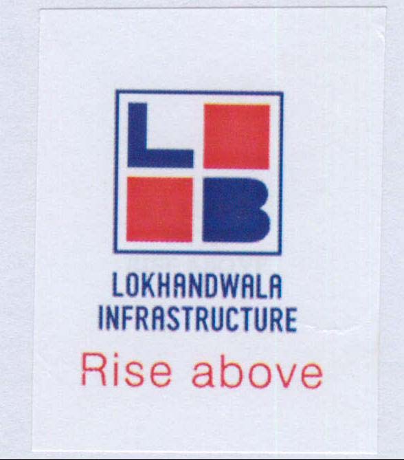 LOKHANDWALA INFRASTRUCTURE Rise above logo