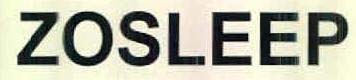 ZOSLEEP logo