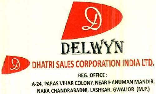 i> DHATRI SALES CORPORATION INDIA LTD. REG, OFFICE : A-24, PARAS VIHAR COLONY, NEAR HANUMAN MANDIR, NAKA CHANDRABADNI, LASHKAR, GWALIOR (IM.P.) logo