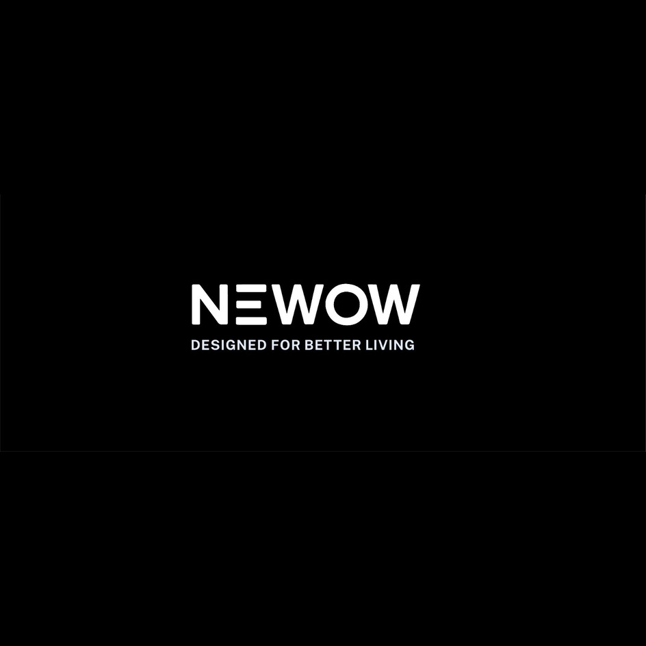 DEVICE MARK OF NEWOW - DESIGNED FOR BETTER LIVING logo
