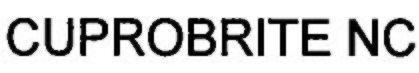 CUPROBRITE NC logo