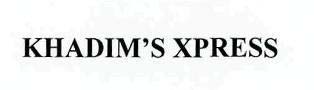 KHADIM’S XPRESS logo