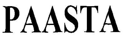PAASTA logo
