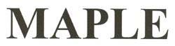 MAPLE logo
