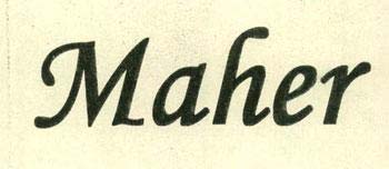 Maher logo