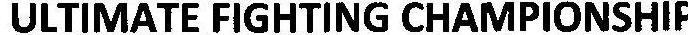 ULTIMATE FIGHTING CHAMPIONSHIF logo