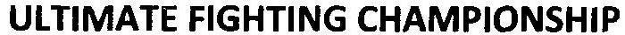 ULTIMATE FIGHTING CHAMPIONSHIP logo
