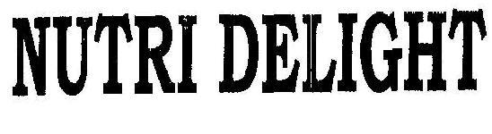NUTRI DELIGHT logo