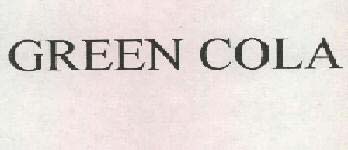 GREEN COLA logo