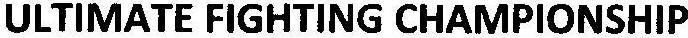 ULTIMATE FIGHTING CHAMPIONSHIP logo