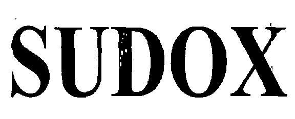 SUDOX logo