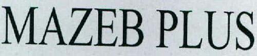 MAZEB PLUS logo