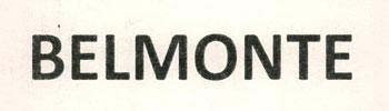 BELMONTE logo