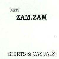NEW ZAM.ZAM SHIRTS 8 CASUALS logo