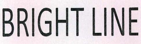 BRIGHT LINE logo