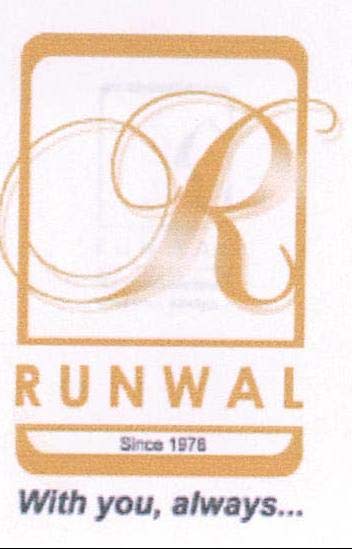 RUNWAL With you, always... logo