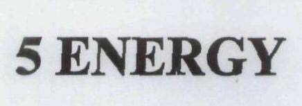 5 ENERGY logo