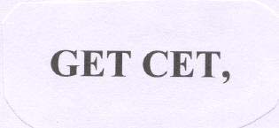 GET CET, logo