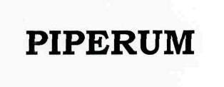 PIPERUM logo