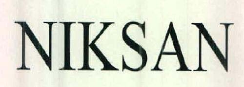 NIKSAN logo