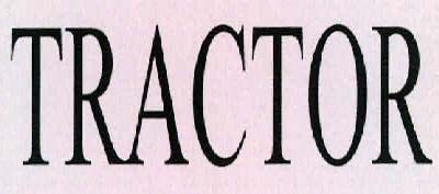 TRACTOR logo